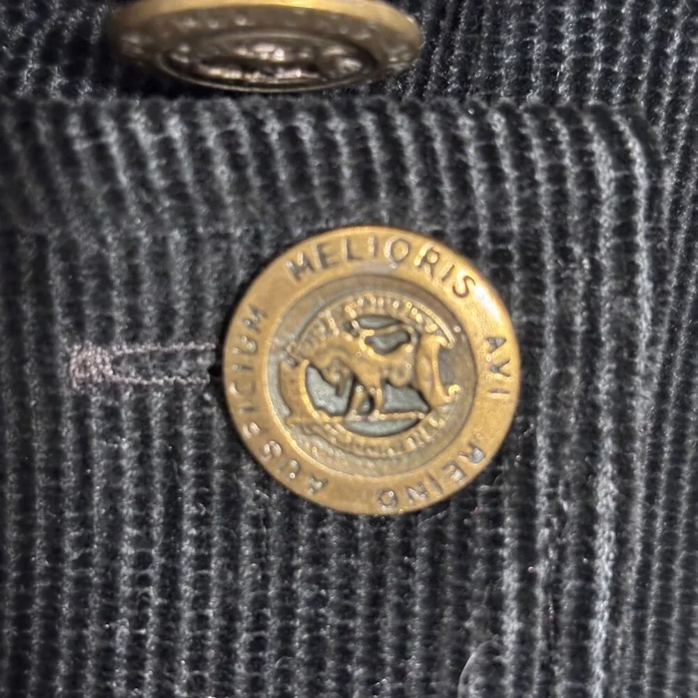 Vintage Black DonCaster Corduroy Jacket Casual/Chore/Retro Style - Picture 9 of 16